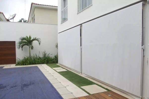 Toldo Cortina Retrátil com ou sem&nbsp;Braços