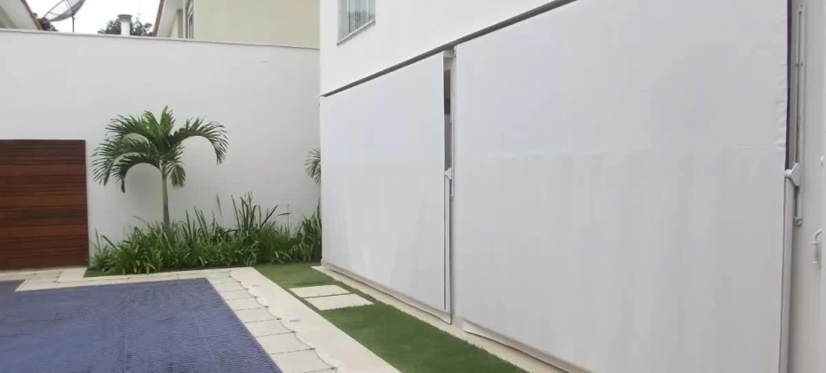 Toldo Cortina Retrátil com ou sem&nbsp;Braços