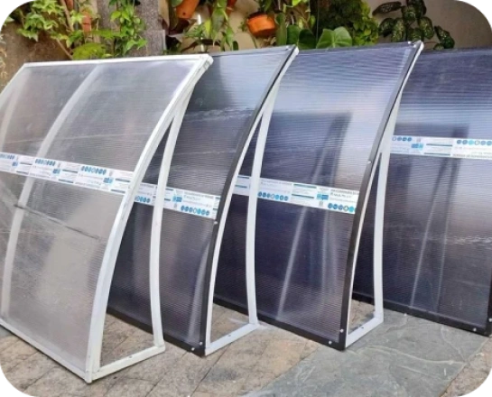 Toldo de&nbsp;policarbonato